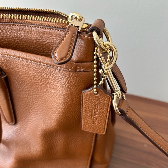 Coach Purse | Crossbody Bag | Light Brown - Picture 3 of 6